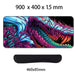 Rubber 900x400mm Hyper Beast Large Locking Edge Mousepad