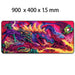 Rubber 900x400mm Hyper Beast Large Locking Edge Mousepad