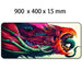 Rubber 900x400mm Hyper Beast Large Locking Edge Mousepad