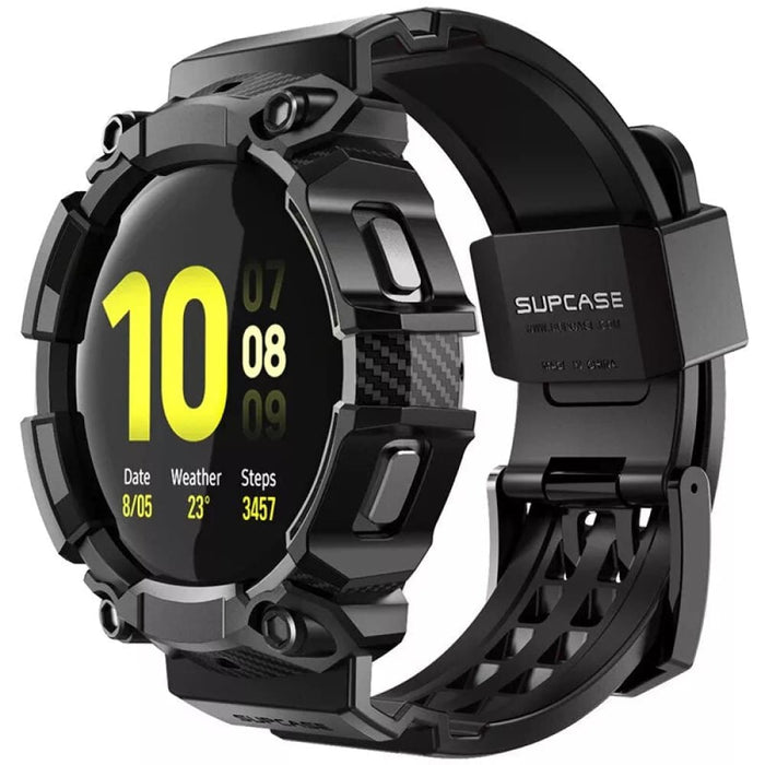 Rugged Protective Cover with Strap Watch Bands For Galaxy Watch 4