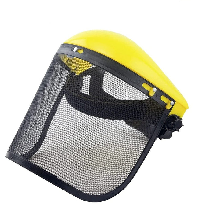 Safety Mask with Mesh Visor for Chainsaw Trimmer Pole Pruner