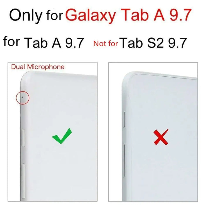 Samsung Folding Flip Tablet Case For a 9.7 Sm-t550 P550