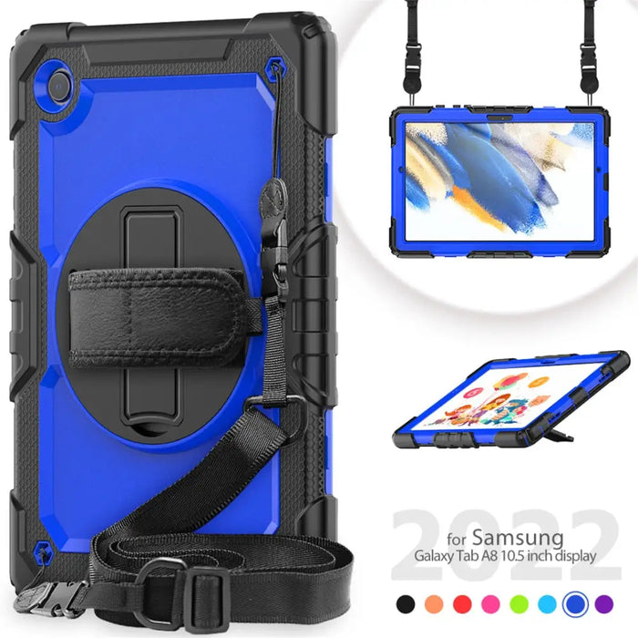 For Samsung Galaxy Tab A8 10.5 Case 2021 X200 X205 X207 360