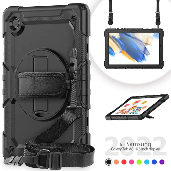 For Samsung Galaxy Tab A8 10.5 Case 2021 X200 X205 X207 360