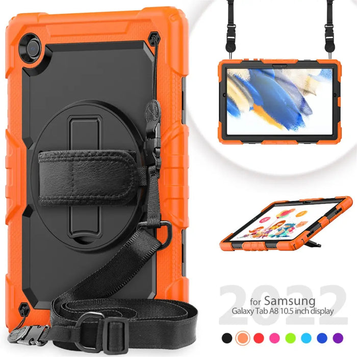 For Samsung Galaxy Tab A8 10.5 Case 2021 X200 X205 X207 360