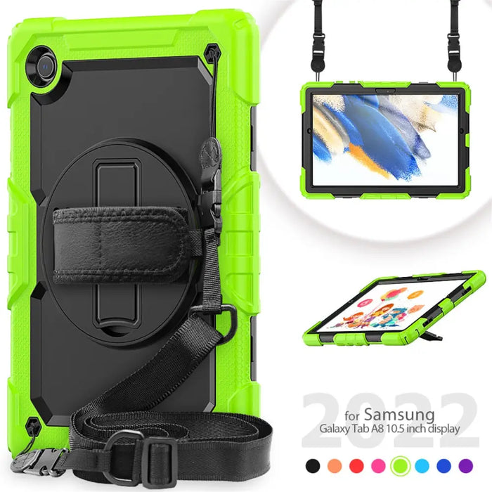 For Samsung Galaxy Tab A8 10.5 Case 2021 X200 X205 X207 360