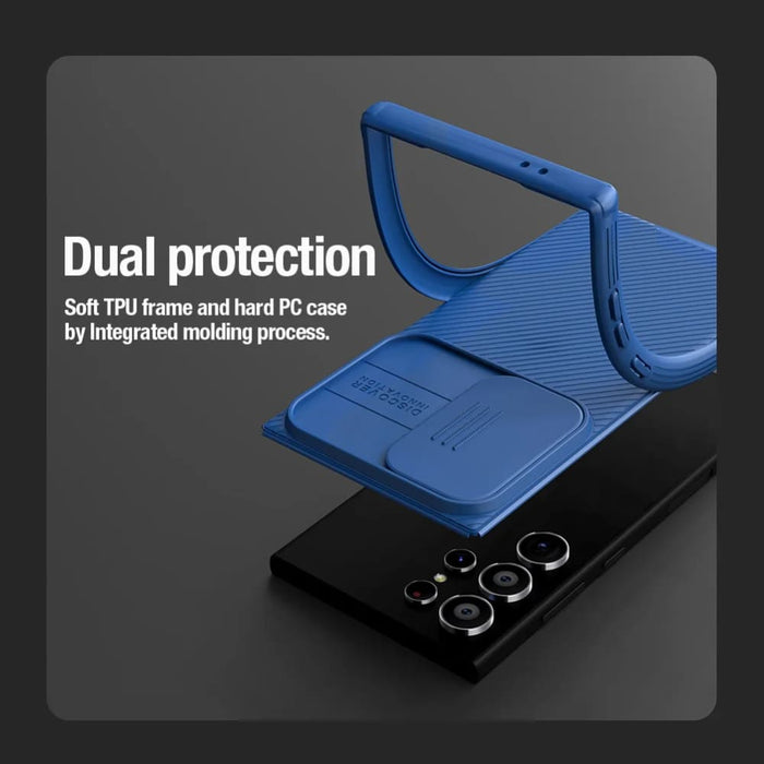 For Samsung Galaxy S24 Ultra / S24 / S24 Plus Camshield Pro Sliding Camera Protection Phone Case