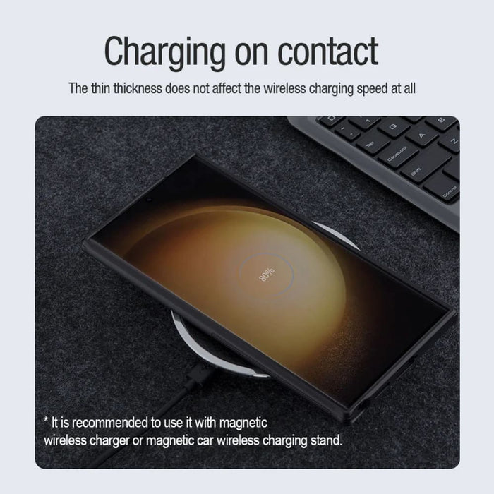 For Samsung Galaxy S24 Ultra / S24 / S24+ Frosted Shield Pro Magnetic Wireless Charging Cover Magsafe Case