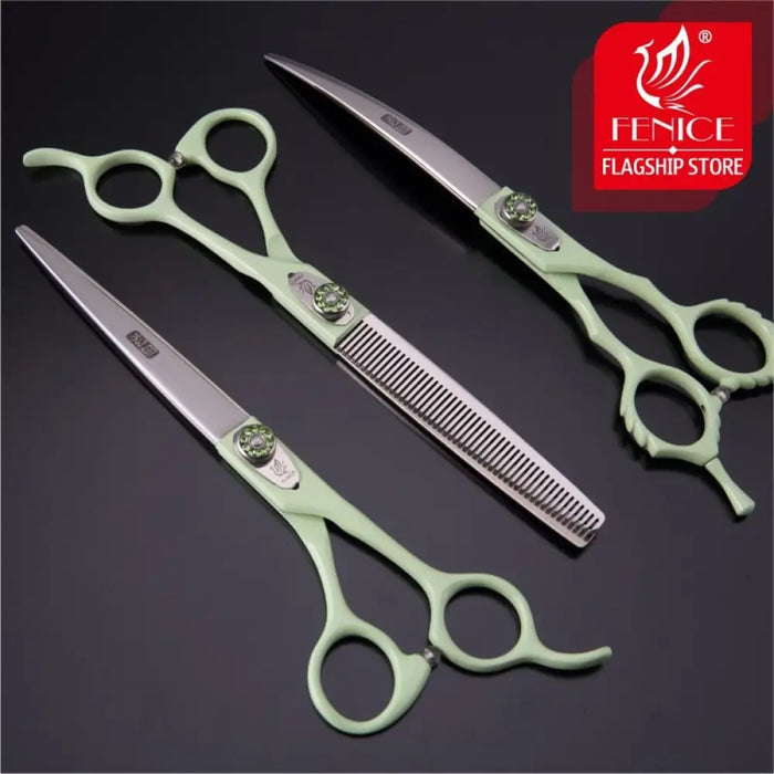 Dog Scissors Set Straight&thinning&curved Pet Grooming Kits