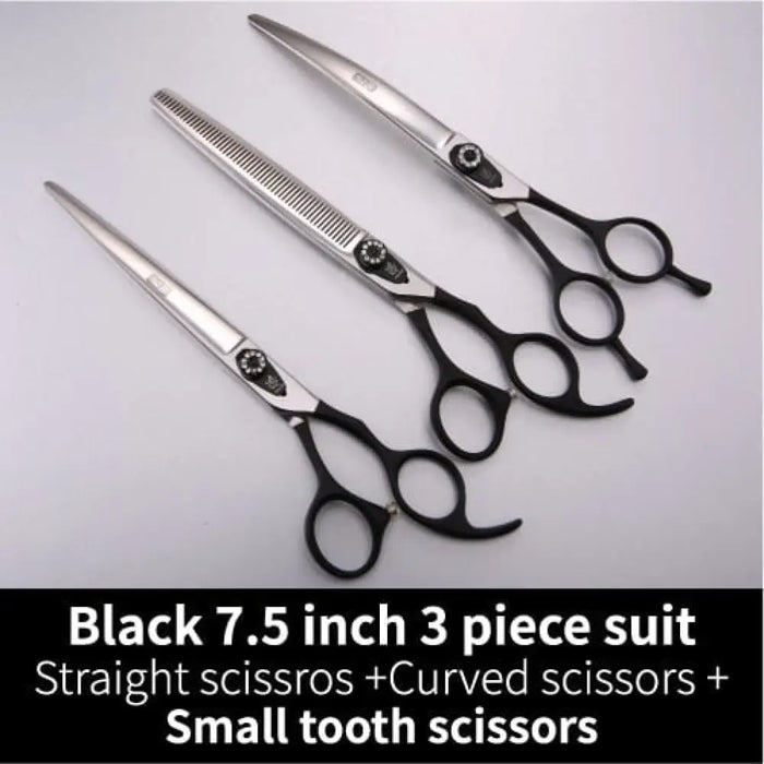 Dog Scissors Set Straight&thinning&curved Pet Grooming Kits