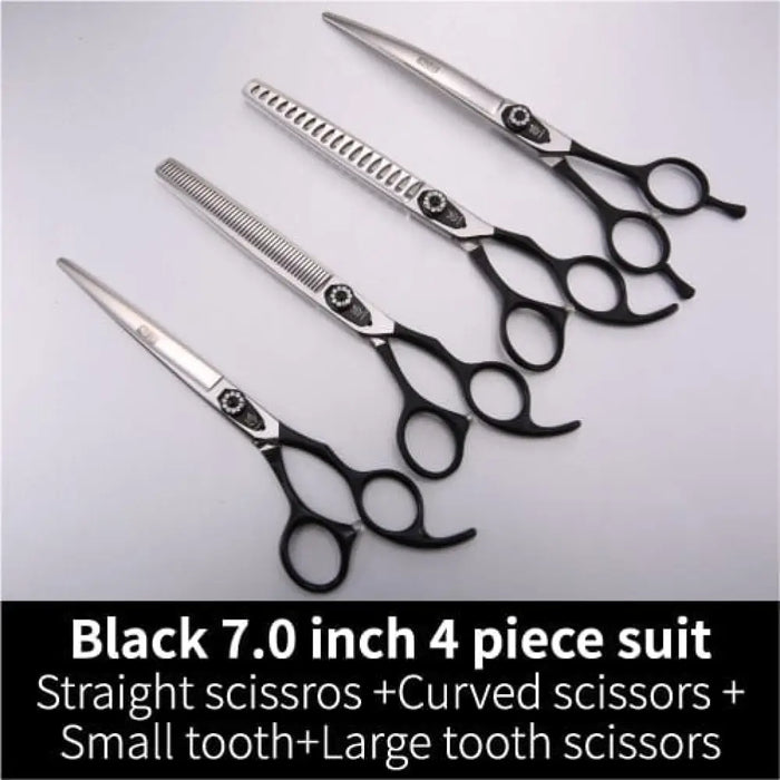 Dog Scissors Set Straight&thinning&curved Pet Grooming Kits