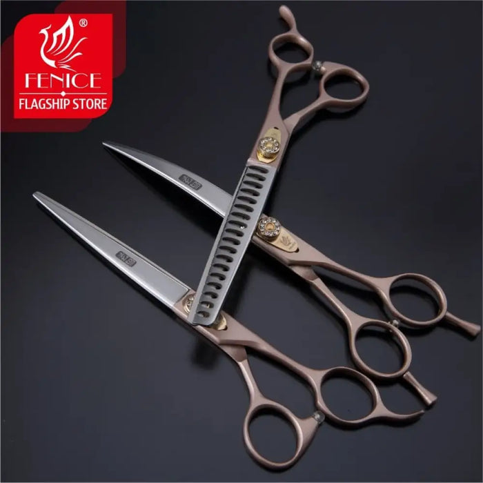 Dog Scissors Set Straight&thinning&curved Pet Grooming Kits