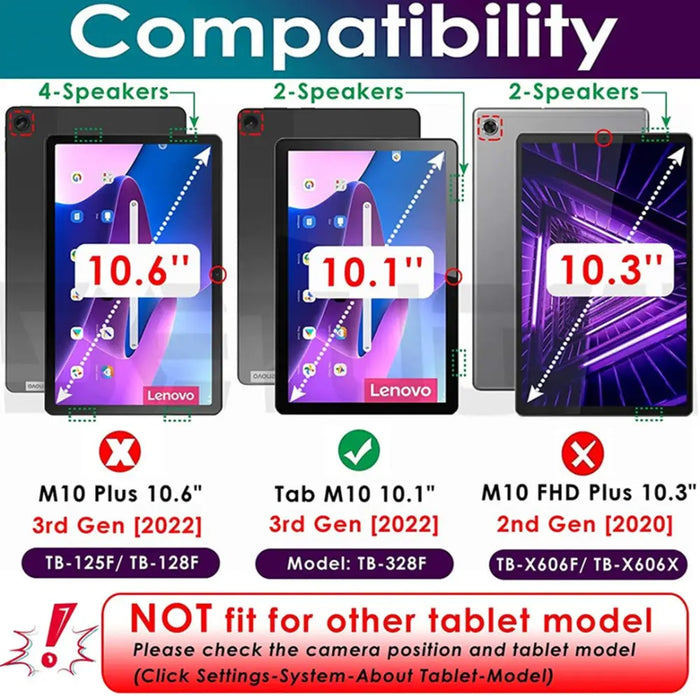 Screen Protector For Lenovo Tab M10 3rd Generation Tablet
