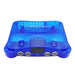 N64 Shell Translucent Replacement Case Compatible All Region