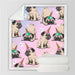 Pug Sherpa Blanket On Bed Animal Cartoon Dog Plush Throw