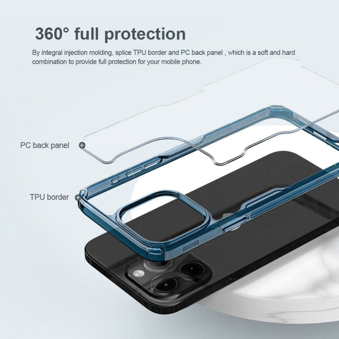 TPU Shockproof Full Lens Protection Transparent Cover For iPhone 15 /15 Pro