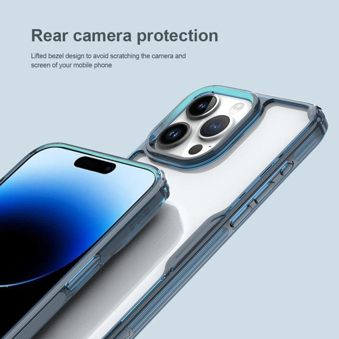 TPU Shockproof Full Lens Protection Transparent Cover For iPhone 15 /15 Pro