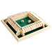 Vibe Geeks Shut The Box Wooden Dice Game Board For Kids &