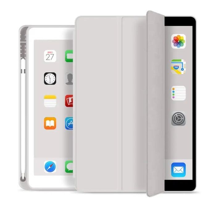 Silicone Case For Ipad 10.2 With Pencil Holder Funda 7th