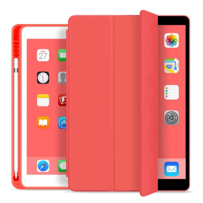 Silicone Case For Ipad 10.2 With Pencil Holder Funda 7th