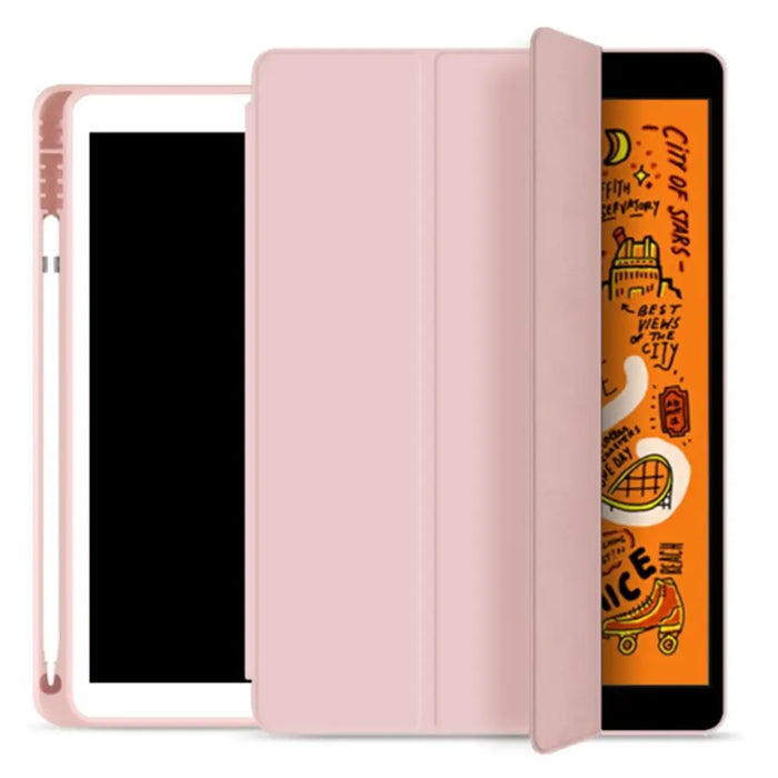 Silicone Case For Ipad 10.2 With Pencil Holder Funda 7th