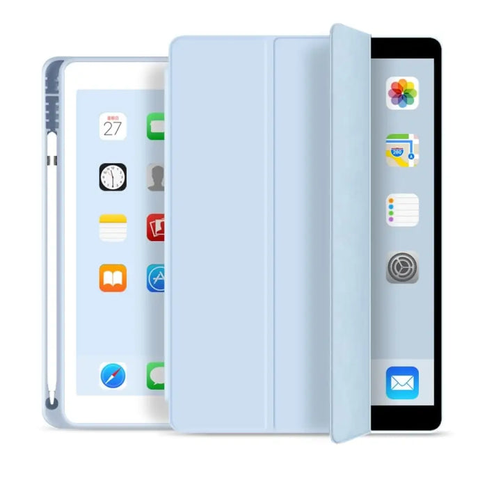 Silicone Case For Ipad 10.2 With Pencil Holder Funda 7th