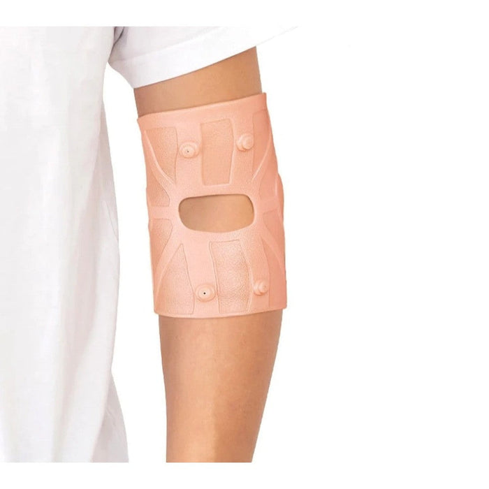 Silicone Gel Magnetotherapy Elbow Compression Brace for Joint Pain Relief Tendonitis