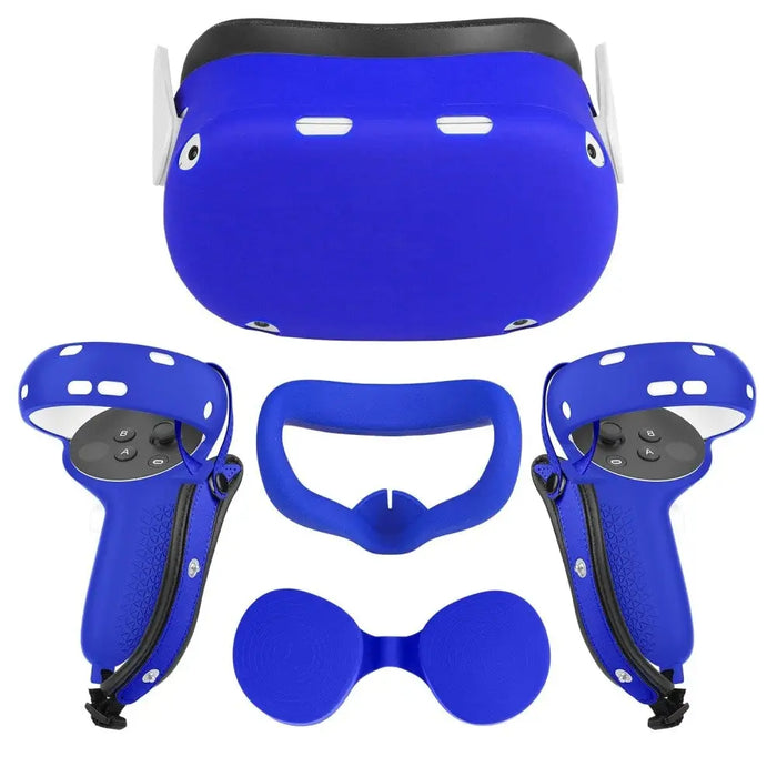 Silicone Protective Vr Headset Head Face Cover For Oculus