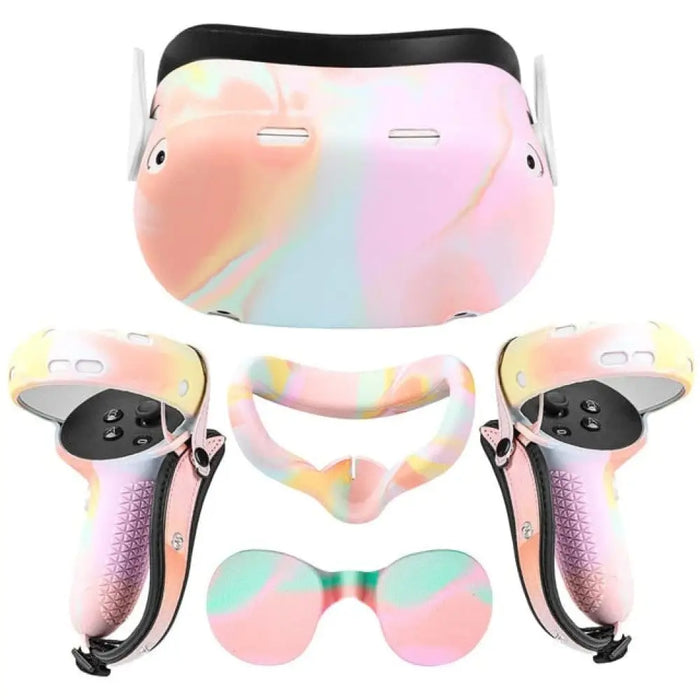 Silicone Protective Vr Headset Head Face Cover For Oculus