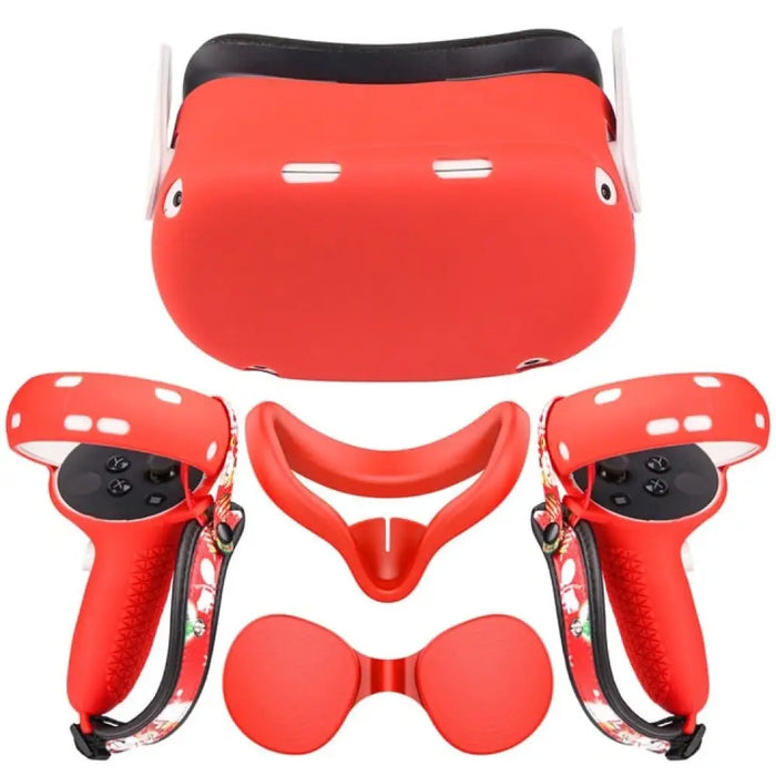 Silicone Protective Vr Headset Head Face Cover For Oculus