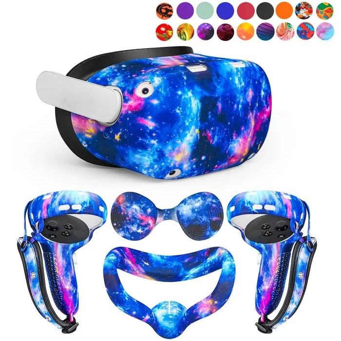 Silicone Protective Vr Headset Head Face Cover For Oculus