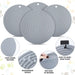 Silicone Round Pet Food Placemat Mat For Medium Small Breed