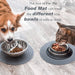 Silicone Round Pet Food Placemat Mat For Medium Small Breed