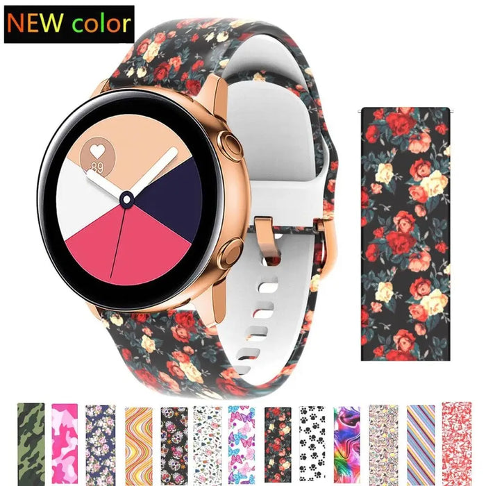 Silicone Watch Strap For Samsung Galaxy Huawei