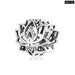 Silver Charm Collection 925 Sterling Dazzling Cz Beads Fit