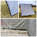 Silver Gray Anti-uv 95% Sun Shade Net Garden Shelter Fence