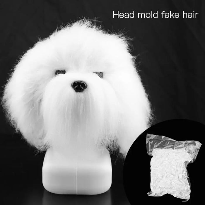 Pet Simulation Hair Grooming Fake Dog Model Practice