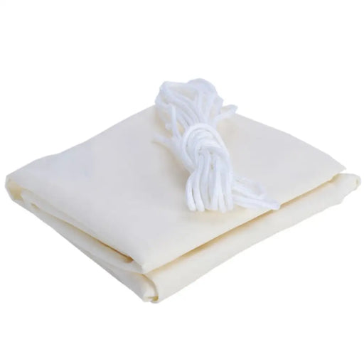 Big Size 300d Rice White Polyester Waterproof Sun Sails