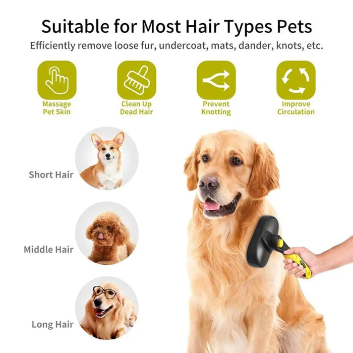 Skin-friendly Comfortable Anti-slip Handle Self Cleaning