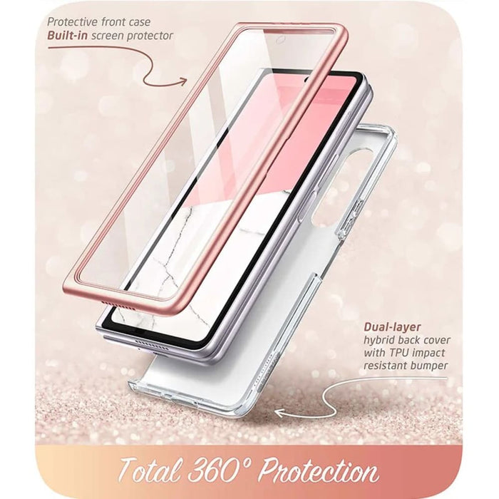 Slim Stylish Protective Bumper Case with Built-in Screen Protector For Samsung Galaxy Z Fold 3 (2021)