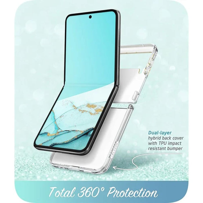 Slim Stylish Protective Bumper Case Without Built-in Screen Protector For Samsung Galaxy Z Flip 3 (2021)