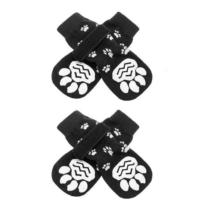 Non-slip Adjustable Straps Comfortable Soft Paw Protectors