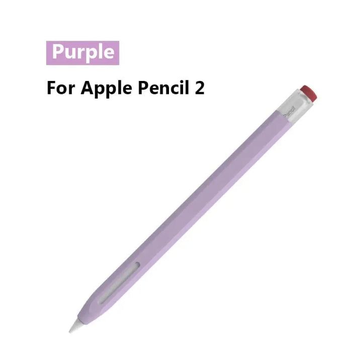 Non-slip Anti-fall Silicone Stylus Pen Case For Apple