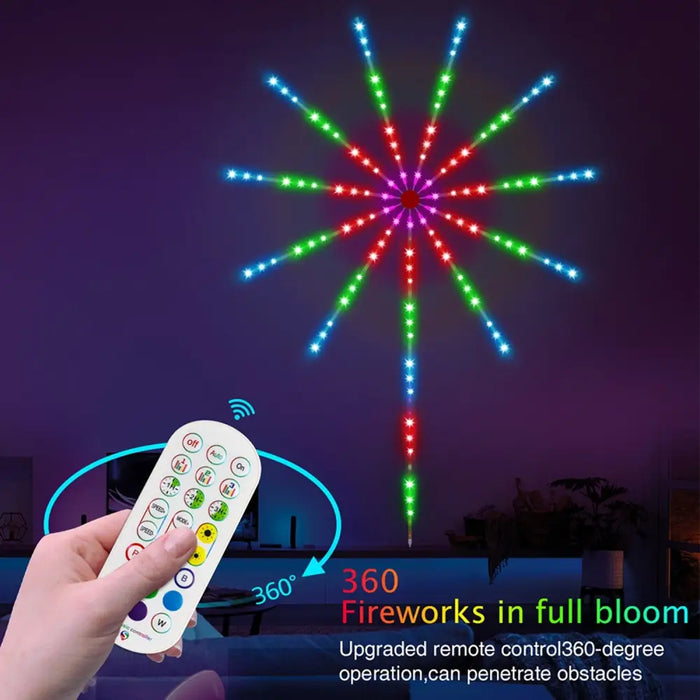 Smart Led Light Strip Diy Firework Remote Bluetooth Usb