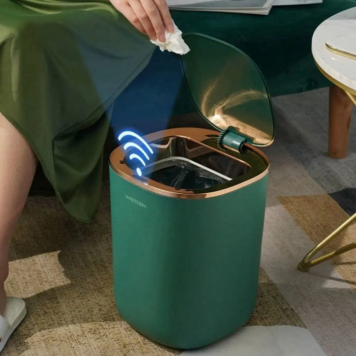 12l Smart Sensor Luxury Waterproof Automatic Trash Bin