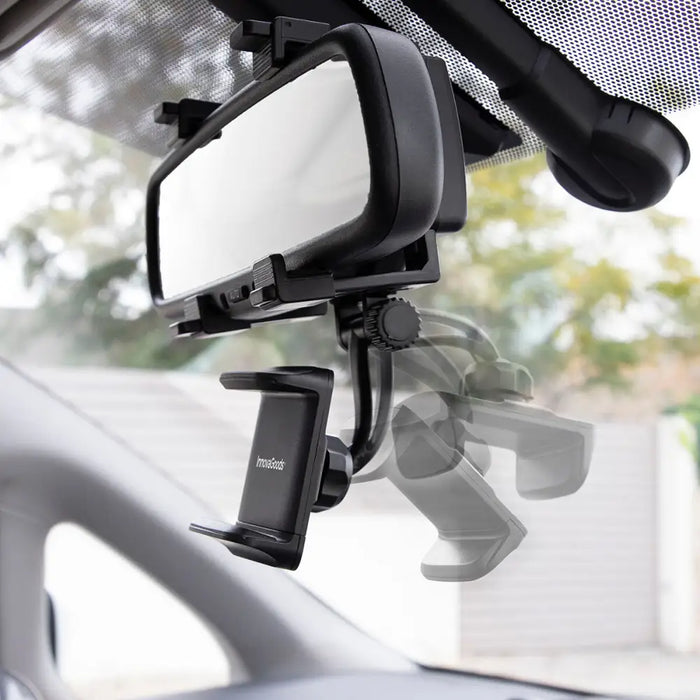 Smartphone Holder For Rearview Mirror Stropp Innovagoods