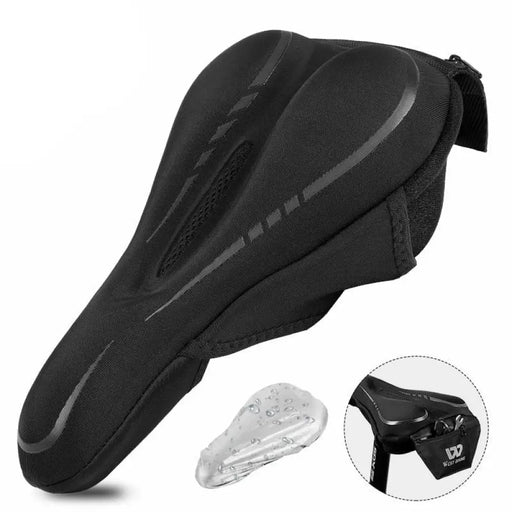 Soft Breathable Bicycle Saddle Cover With Pocket