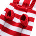 Soft Comfortable Hooded Striped Pullover Christmas Sweater