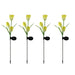 Vibe Geeks Solar Powered Tulip Flower Outdoor Garden