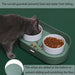 No Spill Anti Vomiting Food Water Bowls For Cat Small